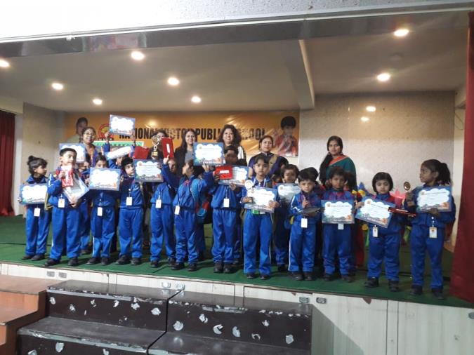 PLAY SCHOOLS ATTENDED COLORING COMPETITION