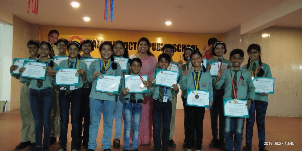 WINNERS OF DEBATE AND STORY TELLING COMPETITION