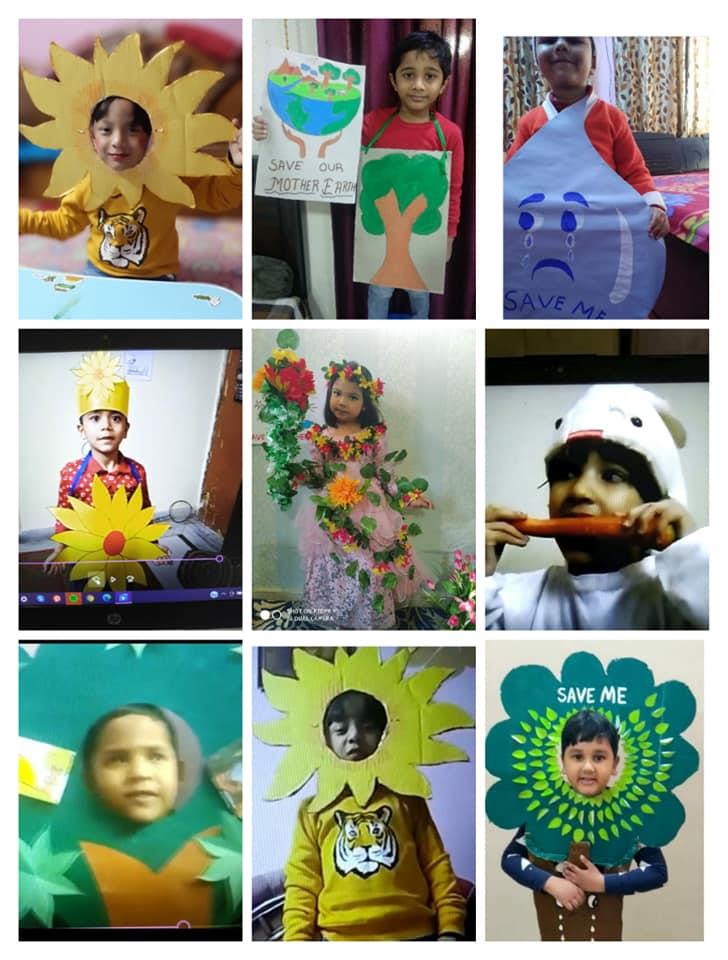 FANCY DRESS CLASS ACTIVITY FROM CLASSES NUR TO II