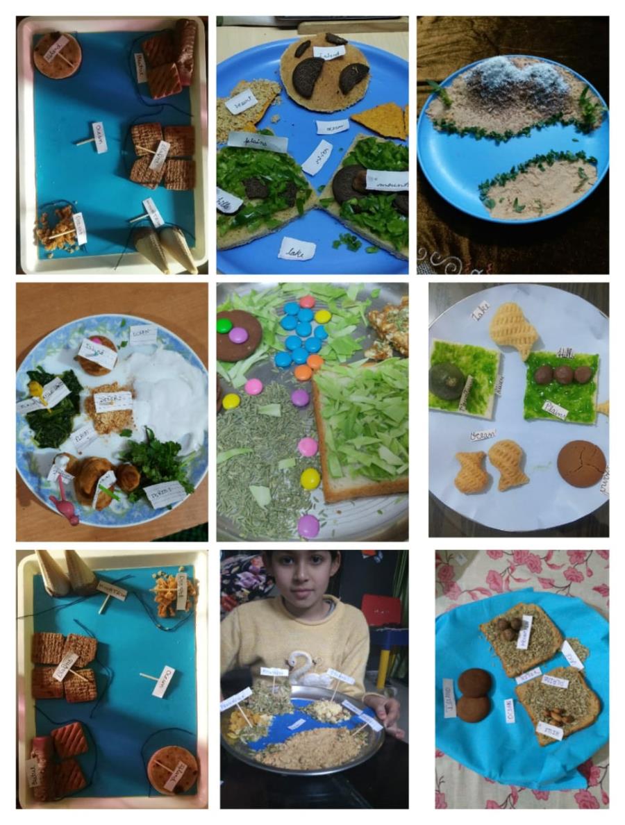 CLASS ACTIVITY- EDIBLE LANDFORM