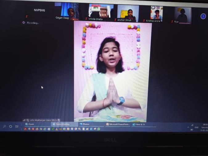 Virtual Class Assembly 2020-21, CLASS V