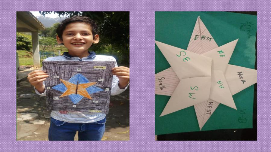 CLASS VI - ACTIVITY- COMPASS MAKING