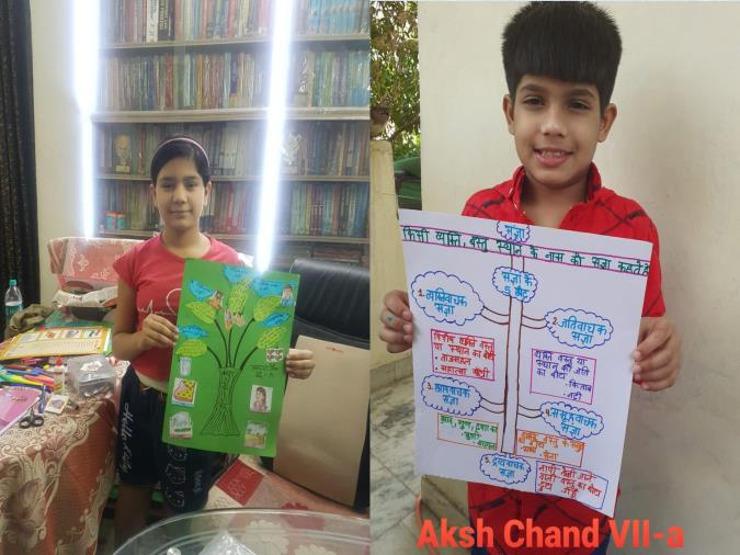 CLASS VII - LANGUAGE SKILLS- HINDI ACTIVITY