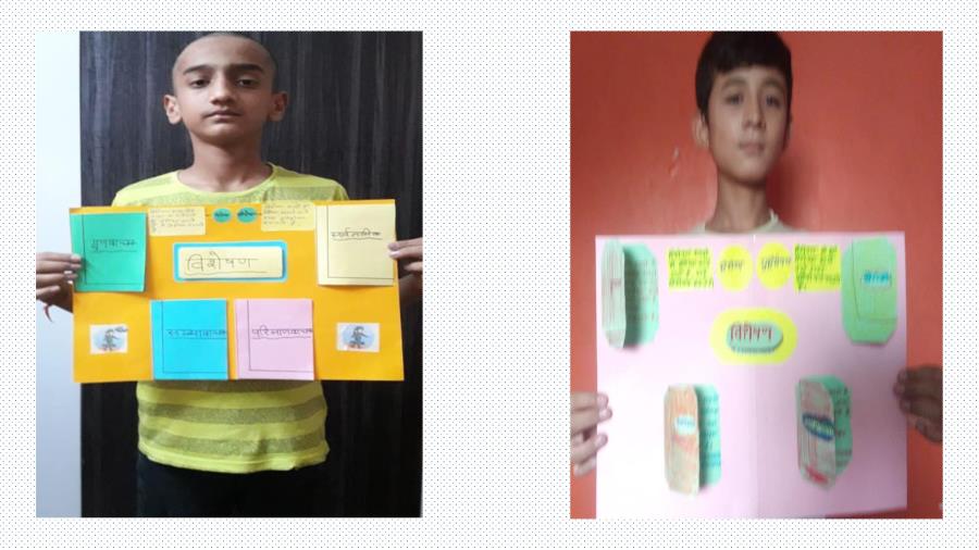 CLASS VIII-HINDI ACTIVITY