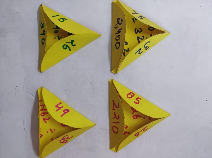 CLASS IV - MATH ACTIVITY